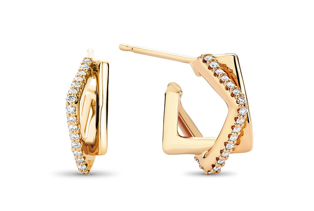18kt yellow gold/top