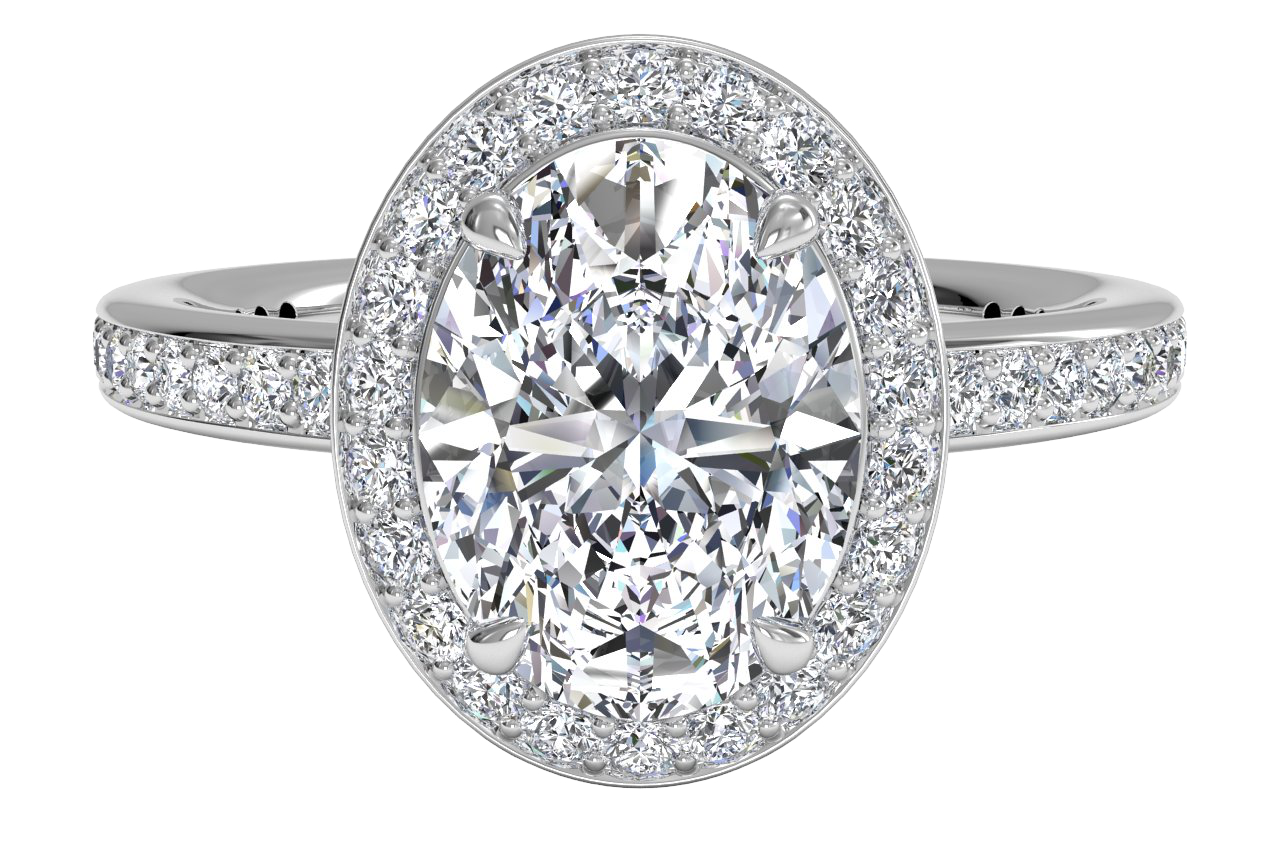 Platinum/oval/top sku 1OZ1236