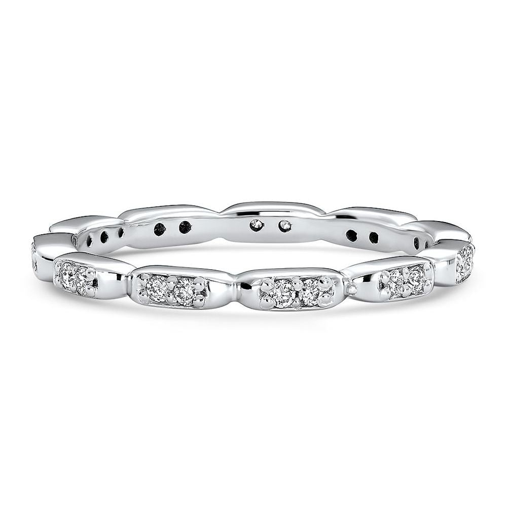 14kt White Gold/top