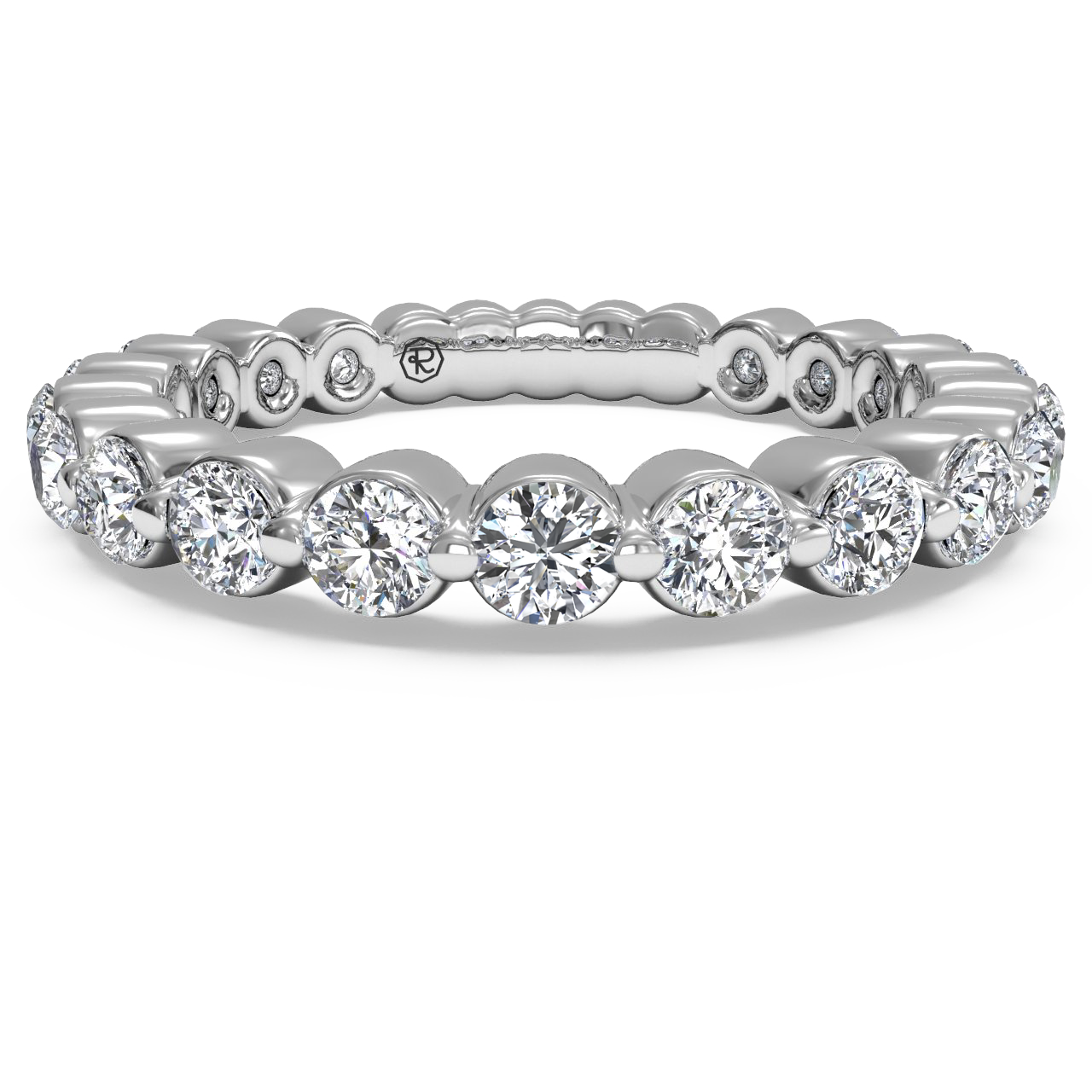 14kt White Gold/top