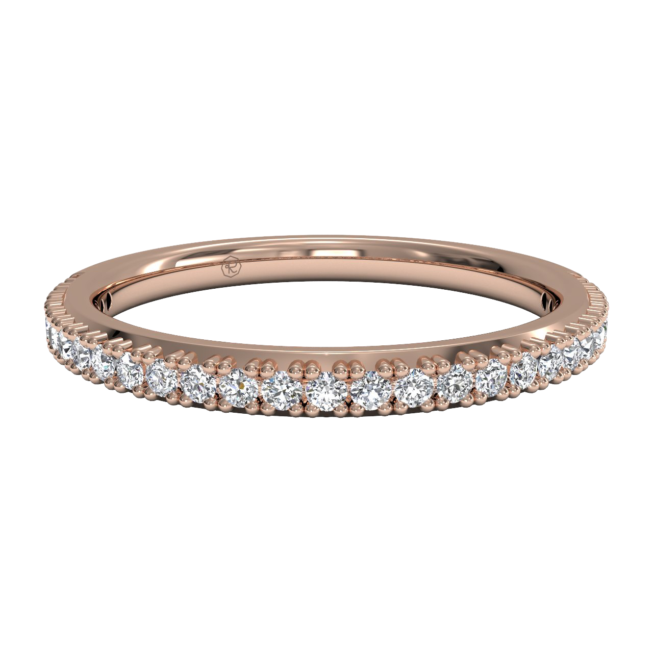 18kt rose gold/top