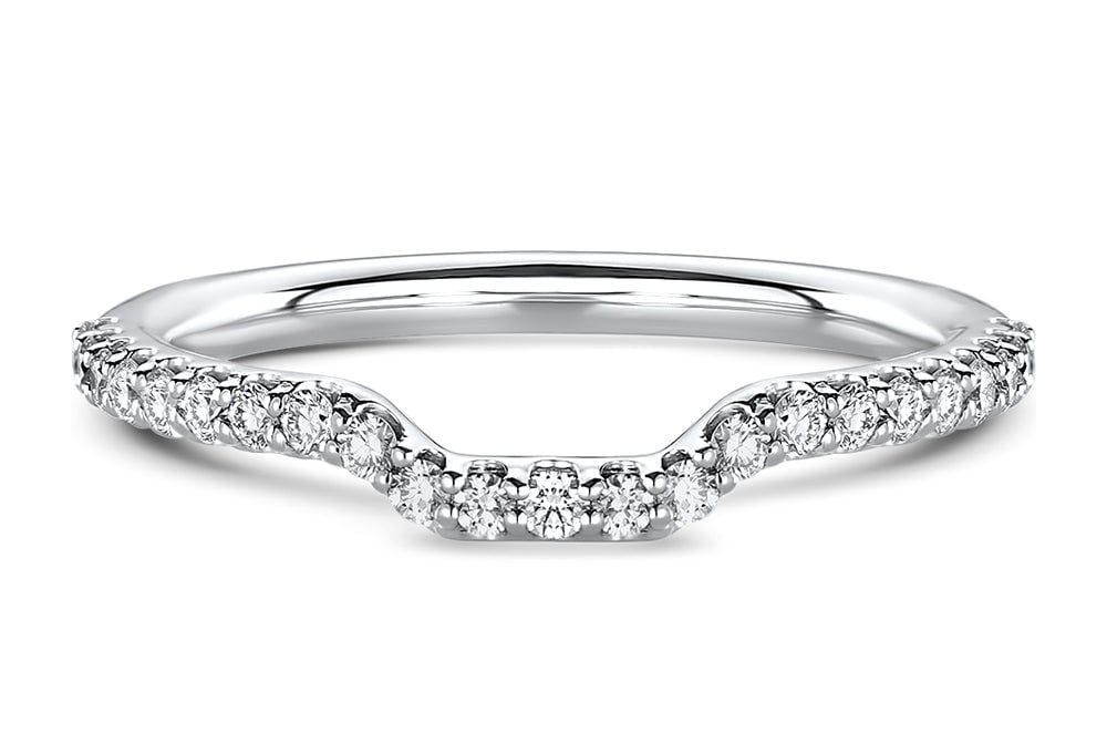 18kt White Gold/top