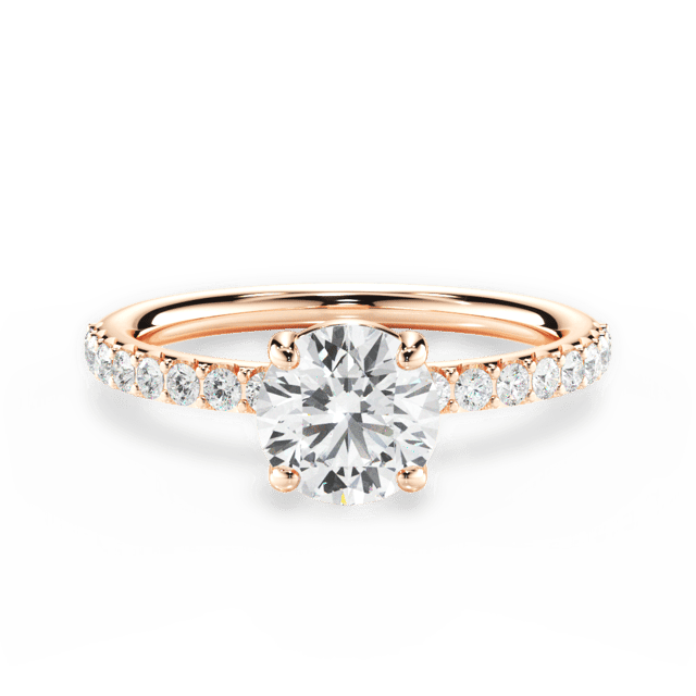 Timeless Frenchset Diamond Band Engagement Ring Ritani