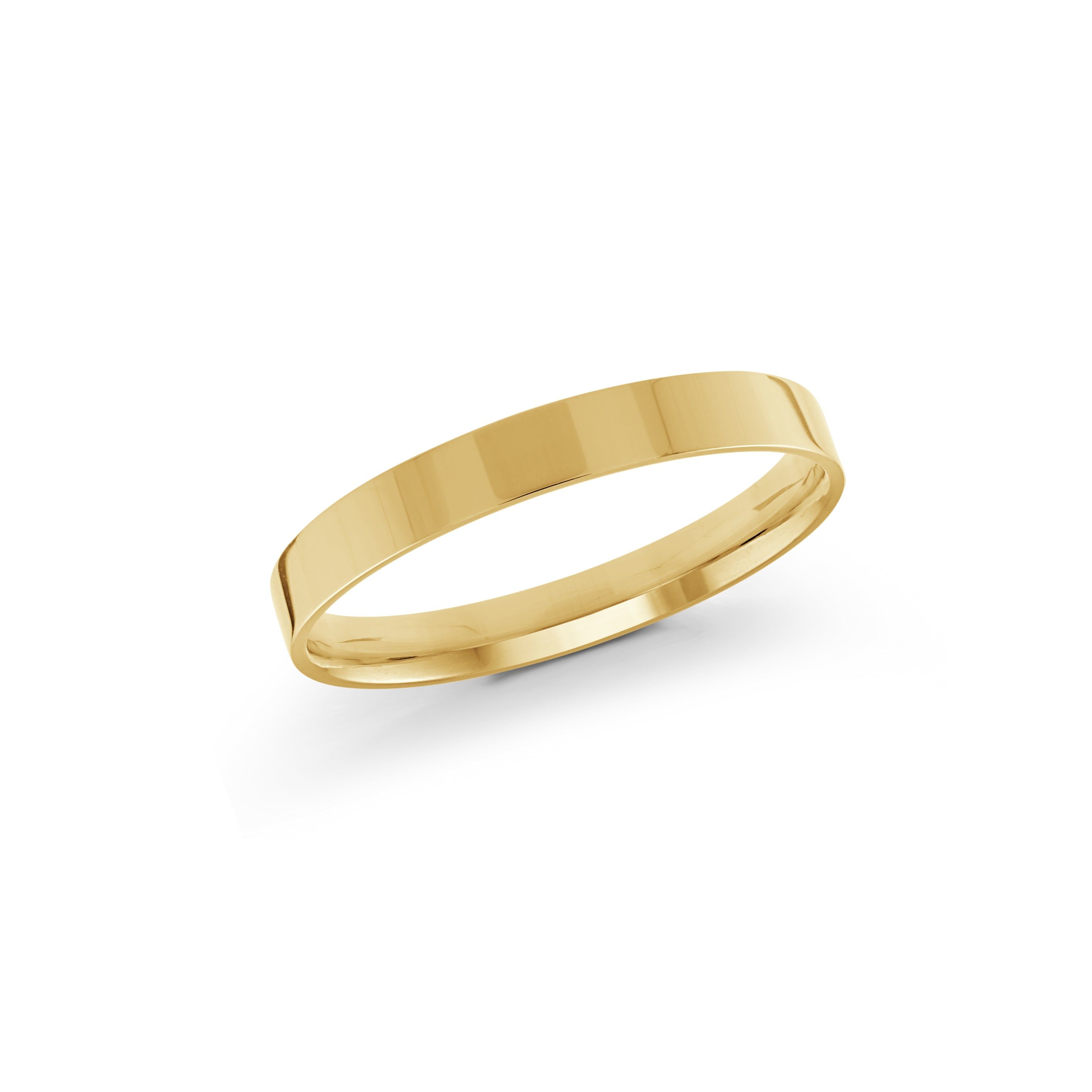 Men's Classic Square Edged Wedding Ring